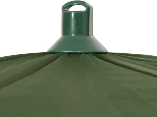 Vidaxl Fishing Umbrella Military Yellow 300 x 240 Cm