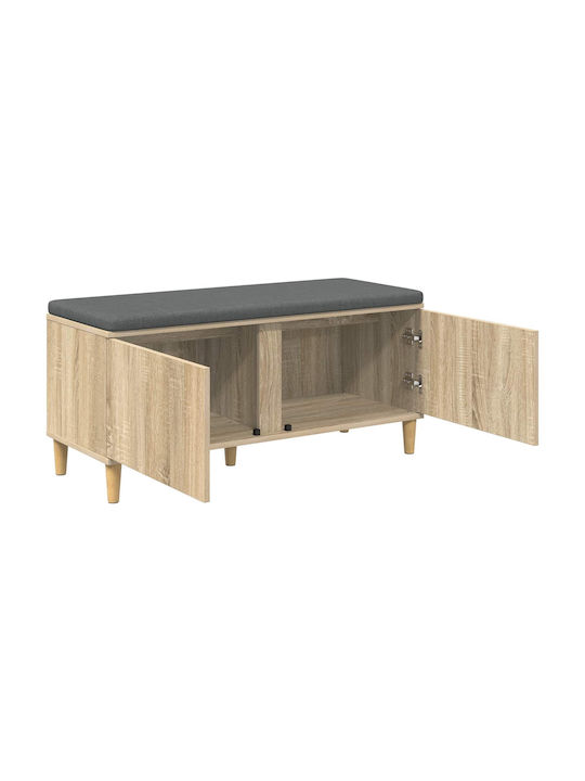 Eingangsmöbel mit Bank Sonoma Oak 60x38x46cm