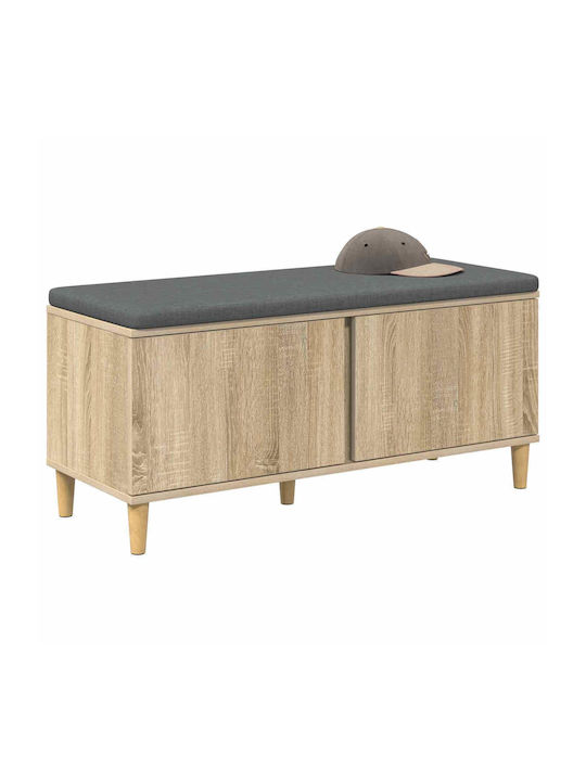 Eingangsmöbel mit Bank Sonoma Oak 60x38x46cm