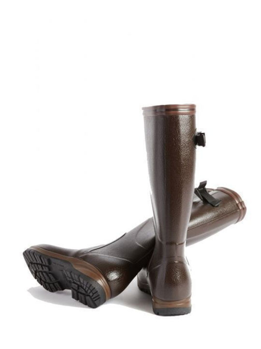 Aigle Terra Pro Vario Hunting Wellingtons in Brown color