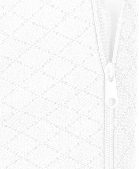 vidaXL Μαξιλάρι Σφήνα με Memory Foam 60x50x30cm σε Λευκό χρώμα 42020194