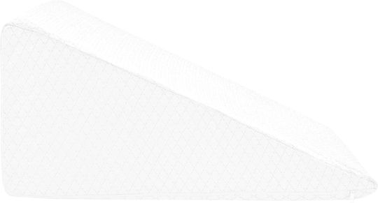vidaXL Μαξιλάρι Σφήνα με Memory Foam 60x50x30cm σε Λευκό χρώμα 42020194