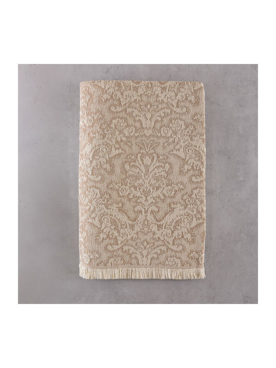 Rythmos Bianco Ριχτάρι Τριθέσιου Καναπέ Δύο 'Οψεων Chenille 180x280εκ. Μπεζ 117-193-3041