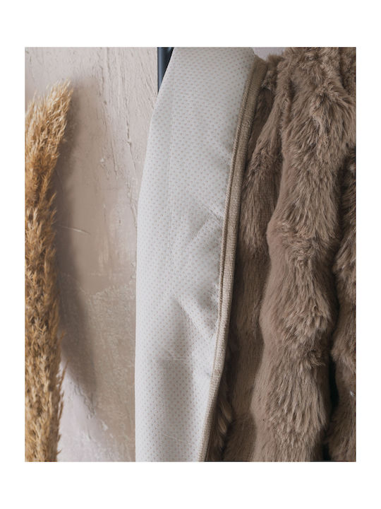 Rythmos Rabbit Sofa Throw Fur 180x240cm Gray