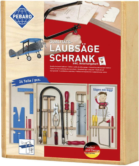 Pebaro Werkzeug Holzschnitzerei Set 24Stück