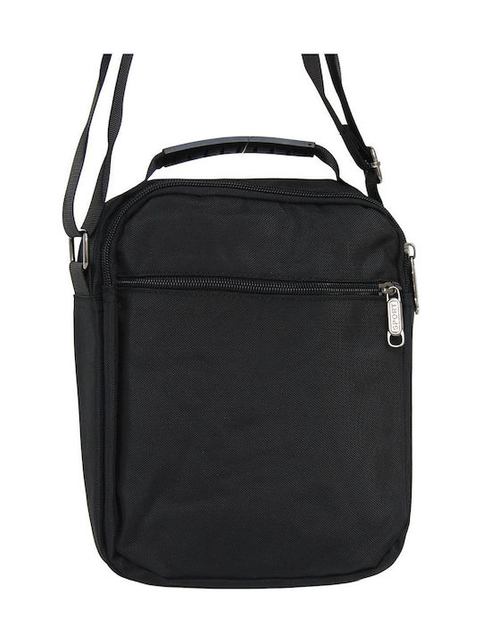 Herrentasche Schulter / Crossbody Schwarz
