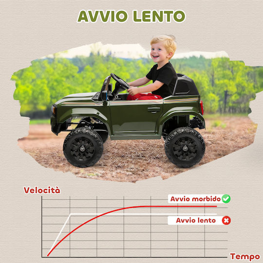 Toyota Două Locuri Cu Telecomandă Licențiat 12 Volți Verde Pentru 3+ Ani
