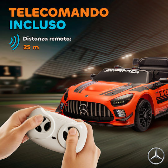 Mercedes-AMG Doppelsitzer mit Fernbedienung 12 Volt Orange
