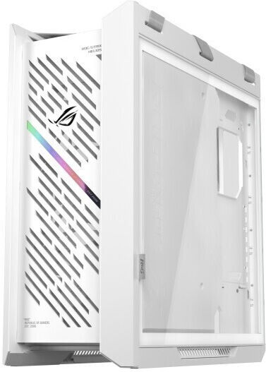 Asus ROG Strix Helios II Gaming Midi Tower Κουτί Υπολογιστή με Πλαϊνό Παράθυρο και RGB Φωτισμό Λευκό