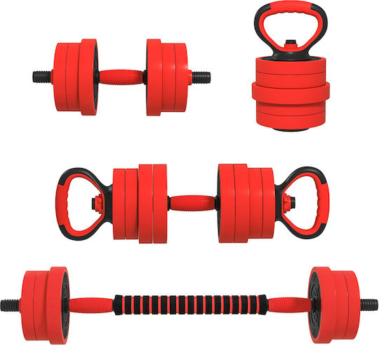 Sportnow Set De Gantere Cu Set De Gantere Greutate Totală 30kg