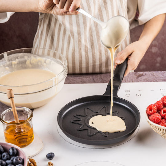 Klausberg Pan for Pancakes made of Aluminum with Non-Stick Coating 18cm