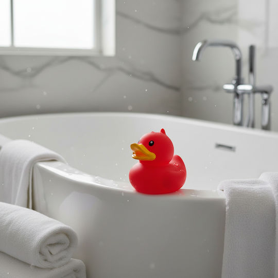 Zanna Toys Bath Ducks Red for 6++ Months