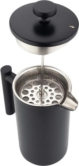 KING Hoff Manual Filter Coffee Maker Stainless Steel Black 1lt