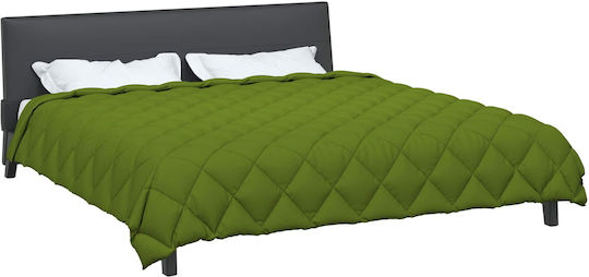 vidaXL Bettbezug Doppelbett 200x200 Green