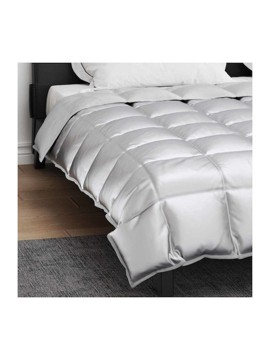 vidaXL Плик за Завивка Кинг Сайз 220x260 Silver