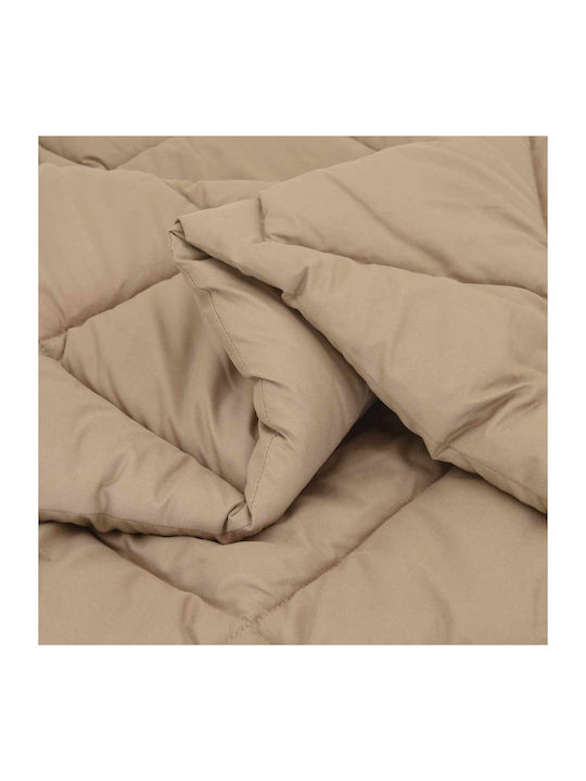 vidaXL Pătură Canapea 140x200 cm Taupe