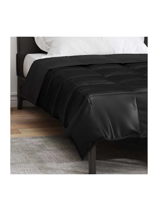 vidaXL Одеяло Диван 140x200см. Черно