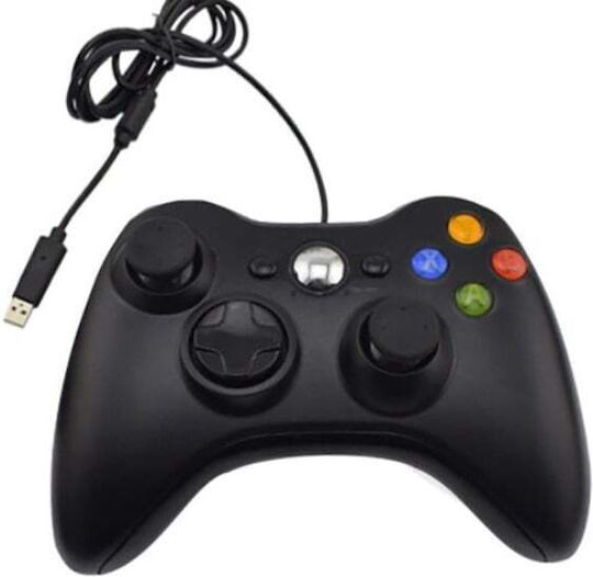 DBR2JTMBM Ενσύρματο Gamepad για PC / Xbox 360 Μαύρο