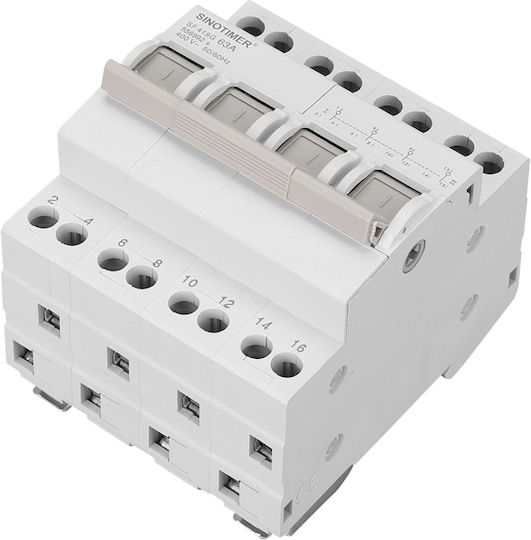 Sinotimer Tetrapolar Buton de comutare cu releu 400V 63A