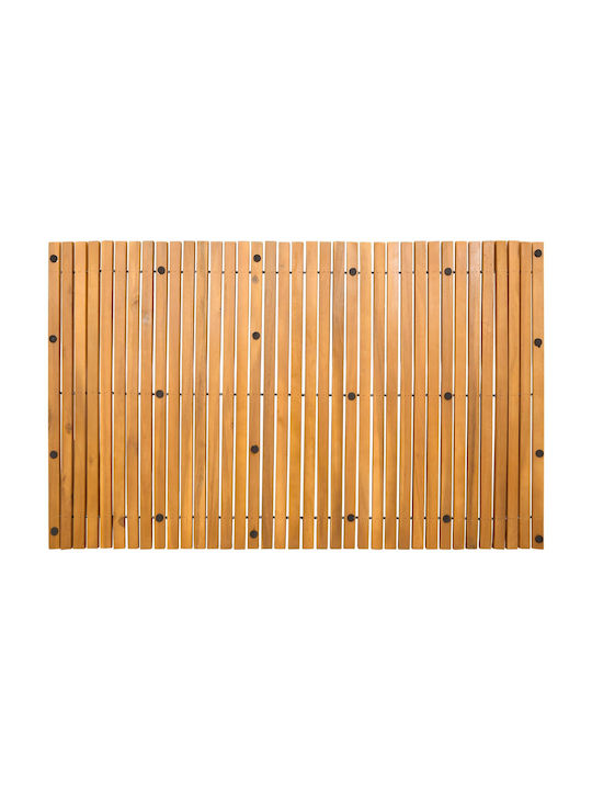 vidaXL Bath Mat Wooden 42025253 Coffee 100x60cm