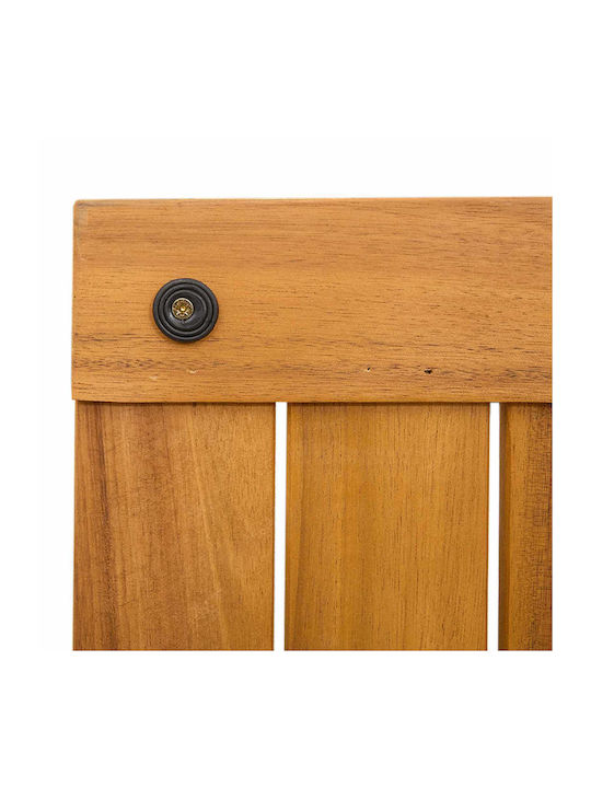 vidaXL Bath Mat Wooden 42025269 Coffee 100x55cm
