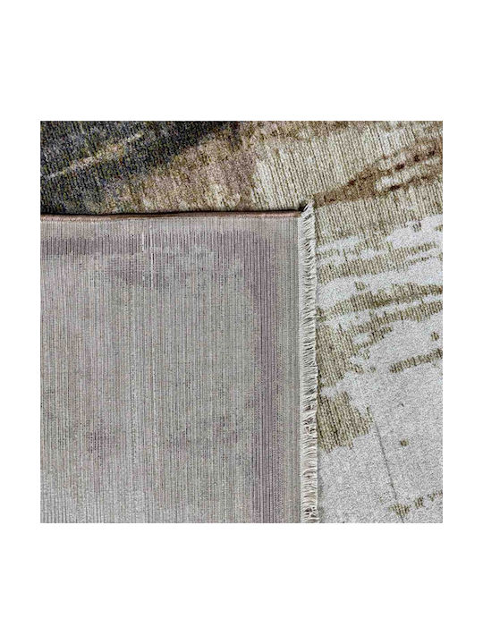 SpitiBazaar Χαλί 200x310cm Καφέ Και Γκρι