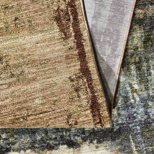 SpitiBazaar Covor Rectangular Brown and Grey