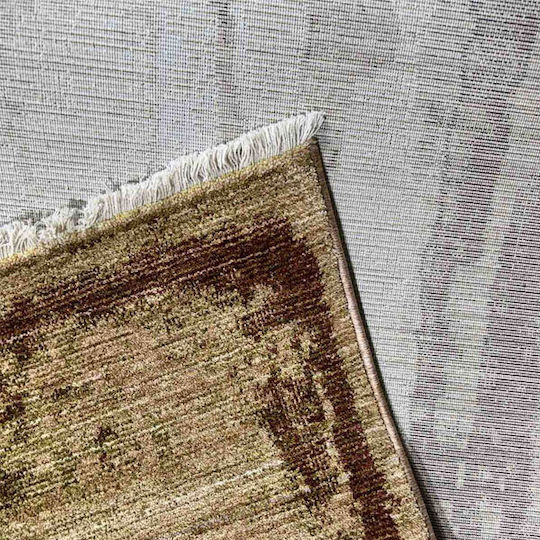 SpitiBazaar Covor Rectangular Brown and Grey