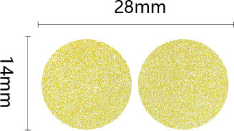 205 Selbstklebende Etikettenrollen 11x28mm 1Stück