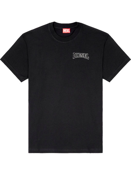 T-shirt Μαύρο