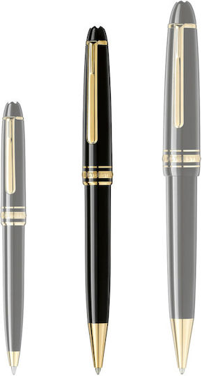MontBlanc Meisterstuck Pix Ballpoint Aur cu cerneală Aur