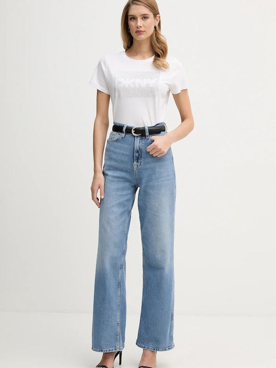 Women's Blouse Cotton Short Sleeve White