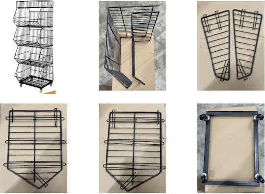 Viosarp Stand de Expunere a Produselor L48xA33xÎ140cm