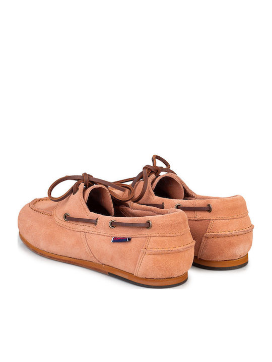 Γυναικεία Boat Shoes σε Ροζ Χρώμα