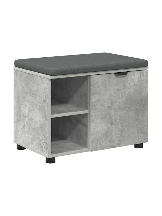 Eingangsmöbel mit Bank Gray 60x38x46cm