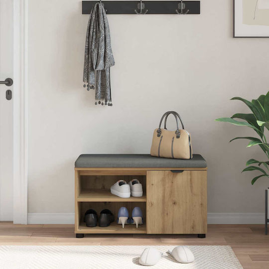 Eingangsmöbel mit Bank Artisan Oak 80x38x46cm