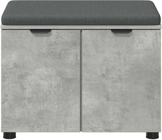 Eingangsmöbel mit Bank Gray 60x38x46cm