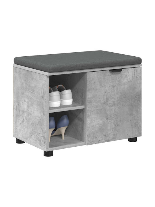 Eingangsmöbel mit Bank Gray 60x38x46cm