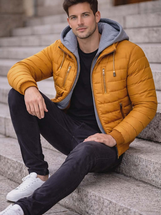 Geacă Puffer Camel