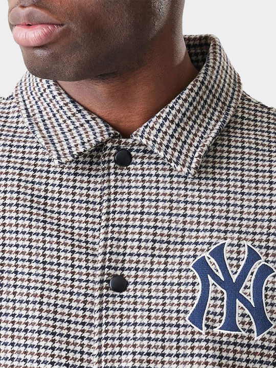 York Yankees Mlb Jacket Brown