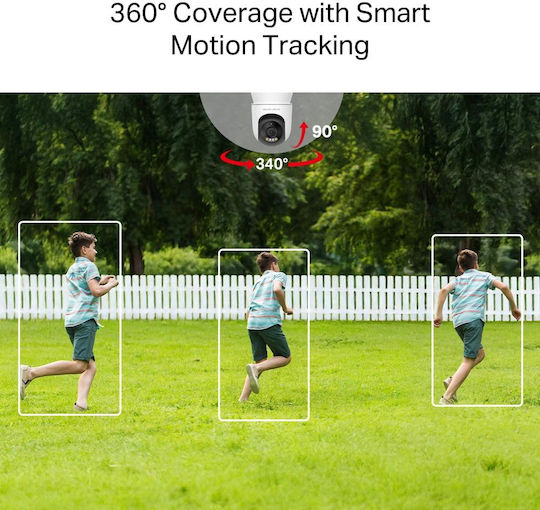 Mercusys MC500 IP Überwachungskamera Wi-Fi Full HD 1080p Wasserdicht mit Zwei-Wege-Kommunikation und Objektiv 4mm