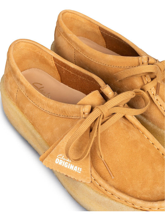 Wallabee Cup Women's Moccasins in Tabac Brown Color