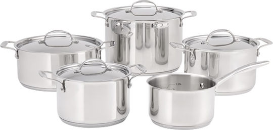 Horwood Essentials Set De Oale Din Oțel Inoxidabil 5 Vase