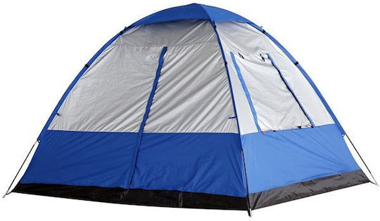 Hupa Oberon 4P Camping Tent Igloo Blue for 4 People 210x240x160cm