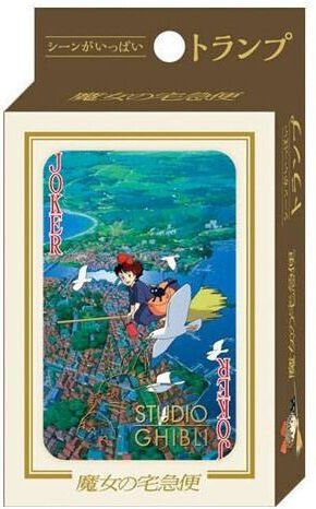 Studio Ghibli Kikis Lieferservice Spielkarten 54 Karten