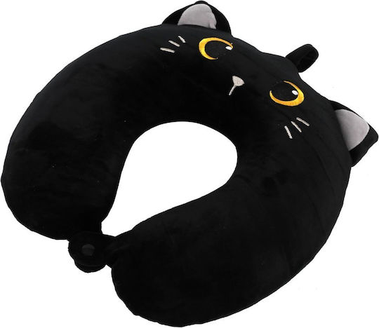 I-Total Travel Pillow Travel Set Pillow 30x30x10cm Black