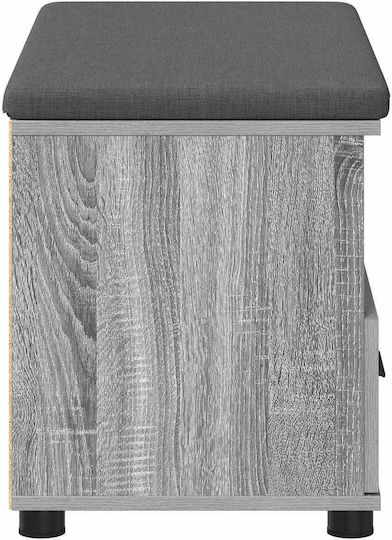 Eingangsmöbel mit Bank Gray Sonoma 80x38x46cm