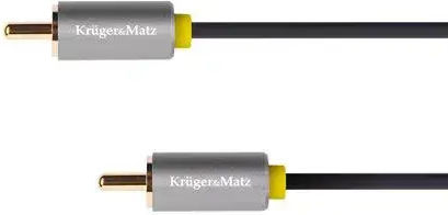 Kruger & Matz Cable RCA male - RCA male 0.5m KM1200