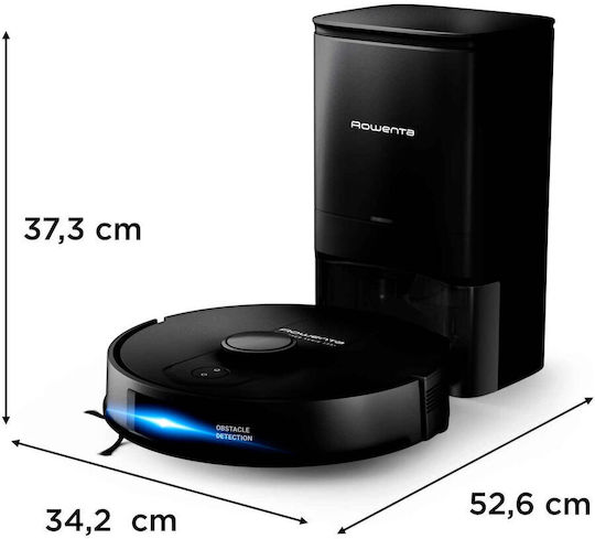Rowenta X-Plorer Serie S135+ Aspirator Robot cu Cartografiere Laser și Putere de Aspirație 5000Pa Neagră