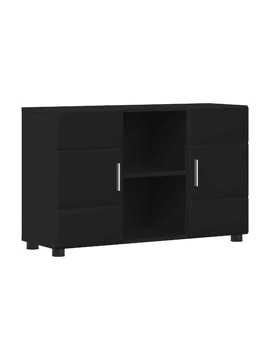 Συρταριέρα Креватокамарас Дървена Черно 88.5x30.5x55.5бр